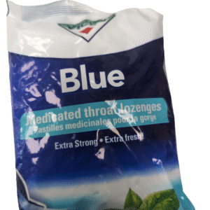 Blue Medicated Throat Lozenges