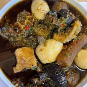 Ofada Ayamase Soup